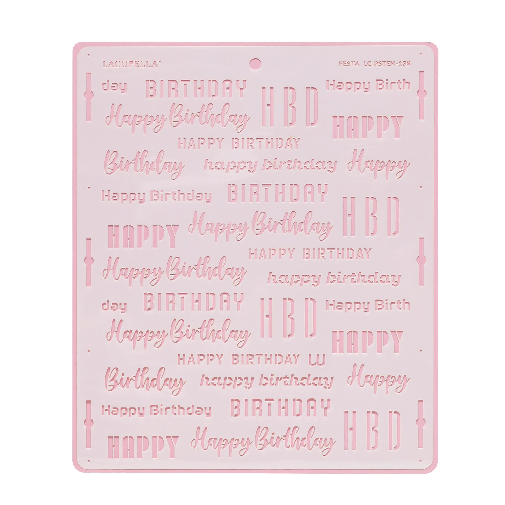 New Cake Stencil